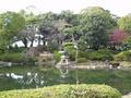 osaka-osakajo_koen-lantern_in_garden_pond.jpg